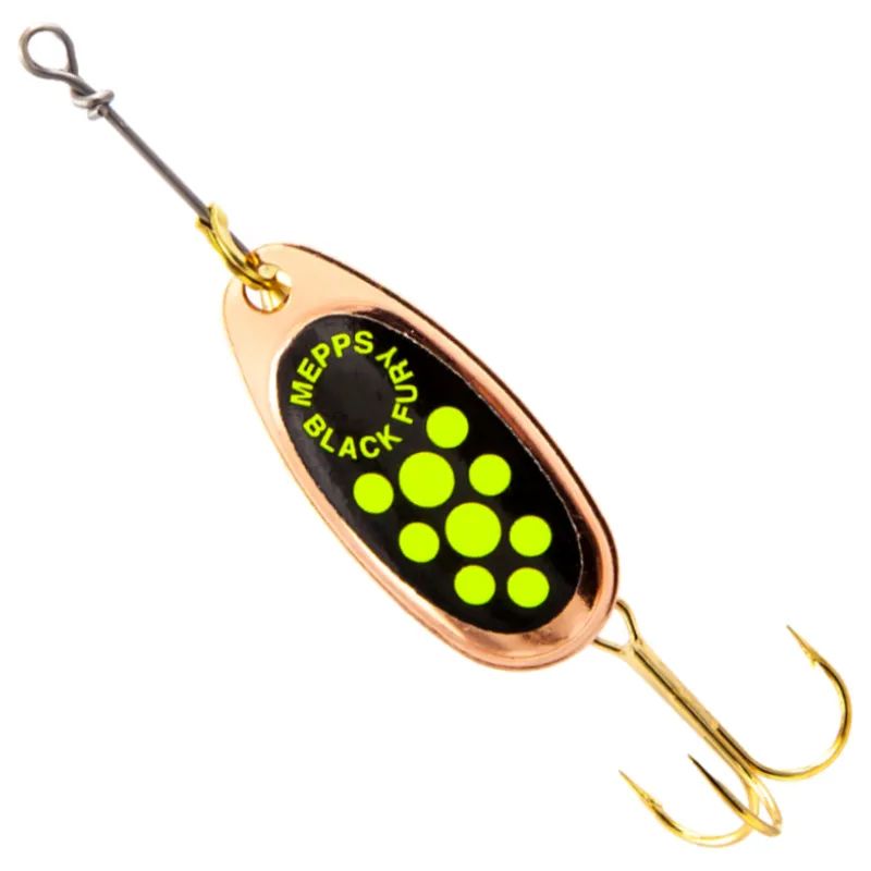 

Блесна Mepps Black Fury cu chartreuse 8 гр, Разноцветный, Black Fury
