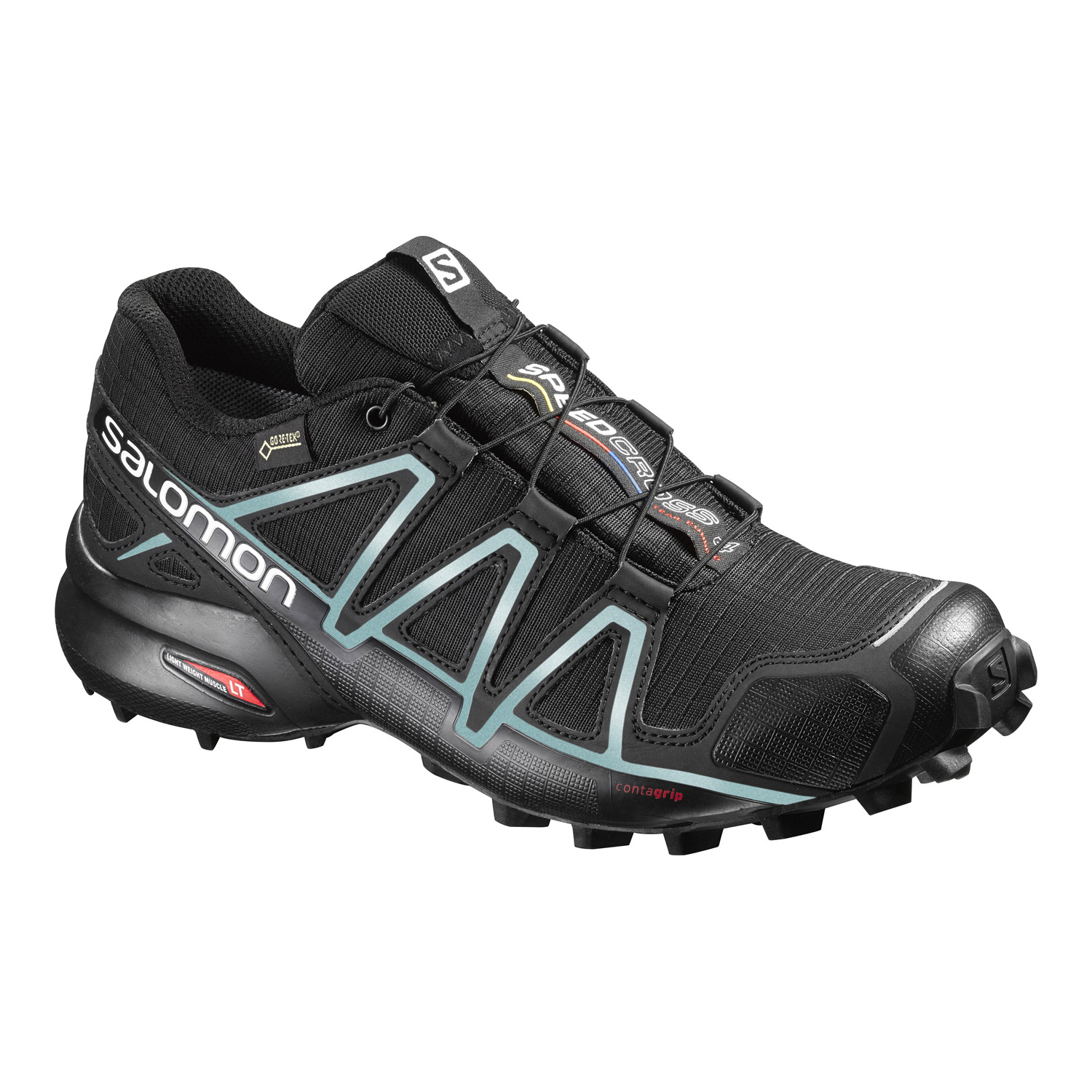 фото Кроссовки женские salomon speedcross 4 gtx w черные 5.5 uk