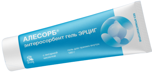 

Алесорб Эрциг гель 180 г
