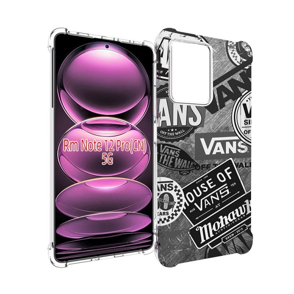 

Чехол MyPads Ванс-постер для Xiaomi Redmi Note 12 Pro, Прозрачный, Tocco