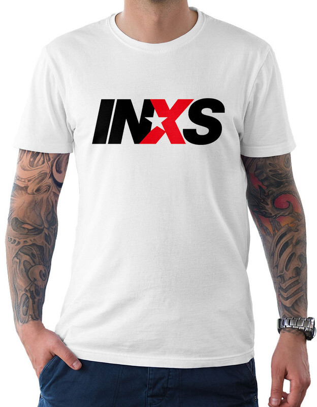 

Футболка мужская Design Heroes INXS белая 3XL, Белый, INXS
