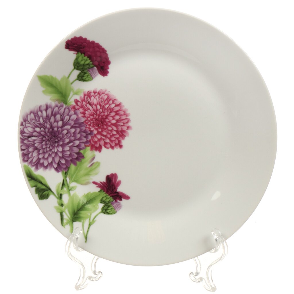 

Тарелка десертная, керамика, 20 см, круглая, Астра, Daniks