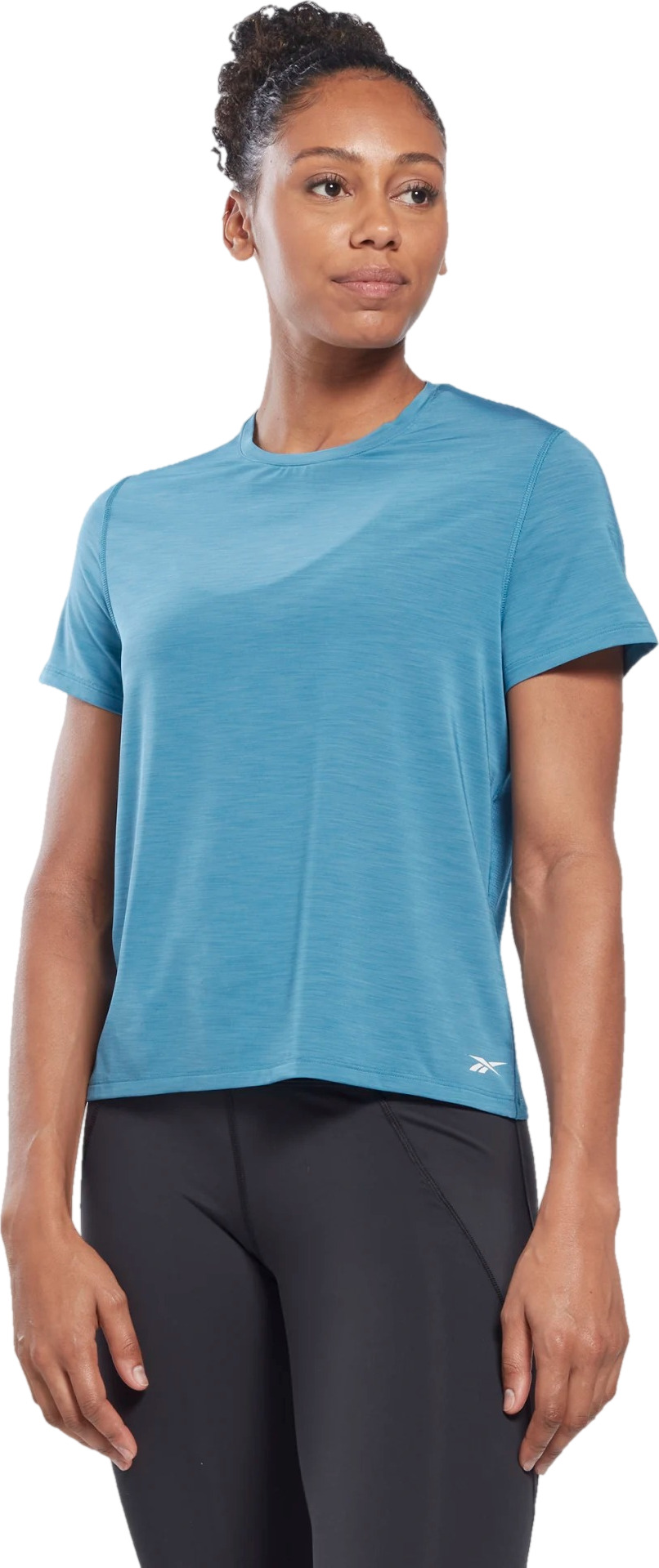 

Футболка женская Reebok HS4728 голубая XS, Голубой, HS4728