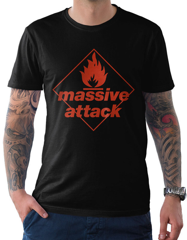 фото Футболка мужская design heroes massive attack черная xs