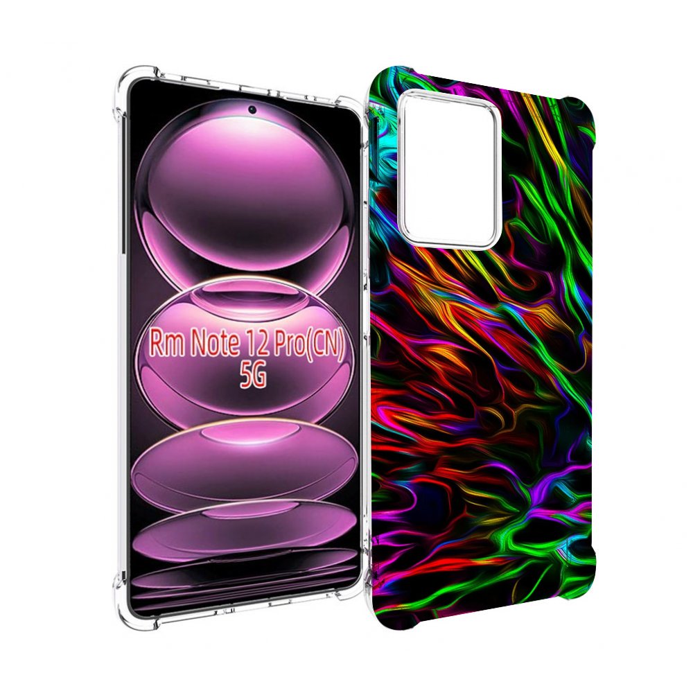 

Чехол MyPads Бензин для Xiaomi Redmi Note 12 Pro, Прозрачный, Tocco