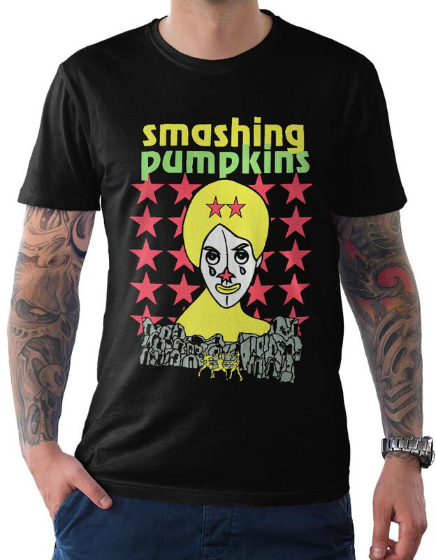 фото Футболка мужская design heroes the smashing pumpkins черная xl