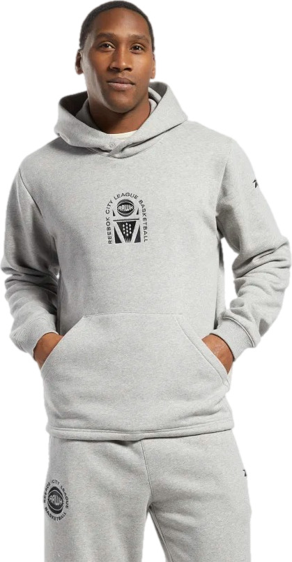 

Худи мужское Reebok HS7007 серое 2XL, HS7007