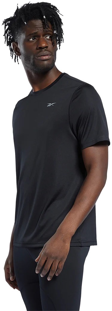 

Футболка мужская Reebok GT5738 черная L, GT5738
