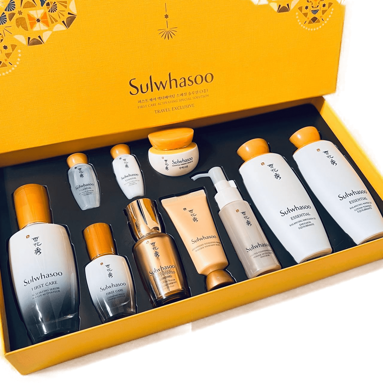 

Уход с сыворотками Sulwhasoo увлажняющий, питательный first care activating trevel