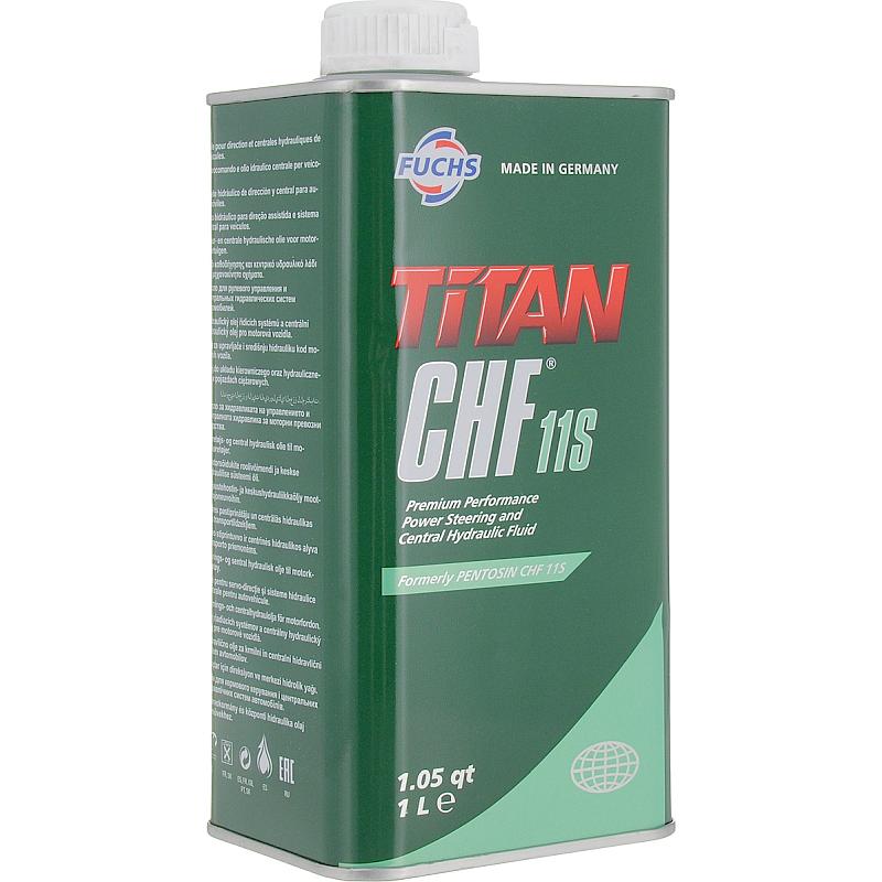 фото Жидкость гидроусилителя fuchs titan chf 11s 1 л