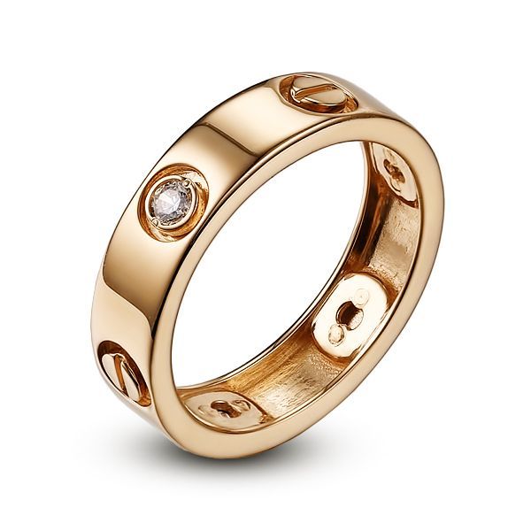 

Кольцо из золота р. 18 YA-ZOLOTO 094623_01_03_000_0004, фианит, 094623_01_03_000_0004