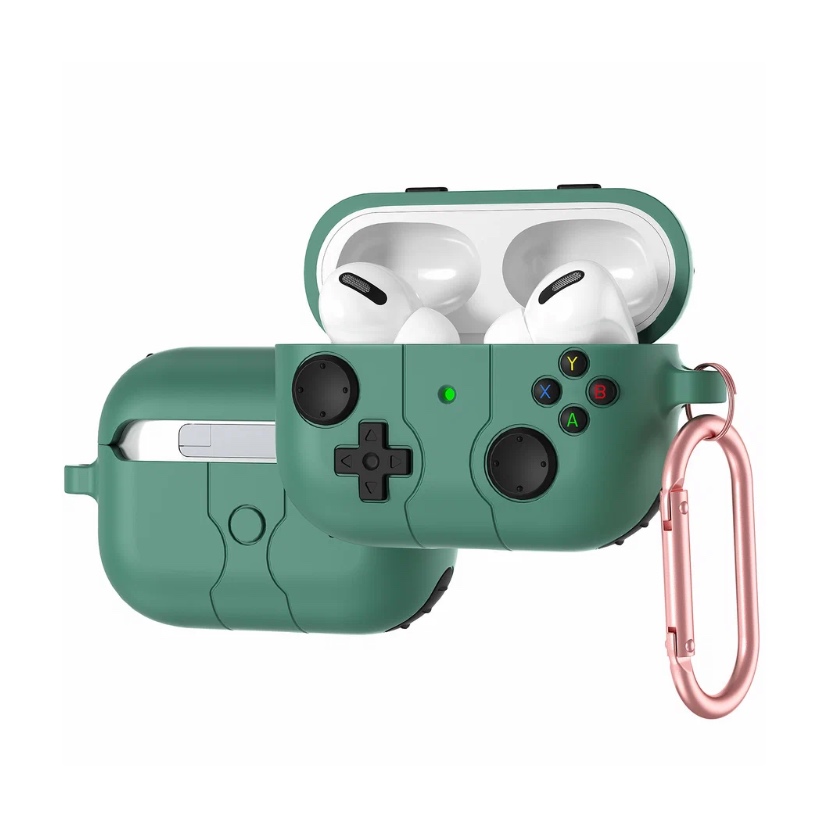 

Чехол для наушников Game Apple AirPods Pro,Pro 2 зеленый, AirPods Pro,Pro 2