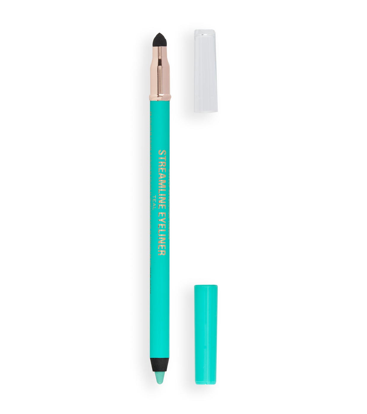 Контур Revolution Makeup для глаз Streamline Waterline Eyeliner Pencil Tealбирюзовый тараканы с восклицательным знаком на конце 30 лет в панк роке вопреки всему