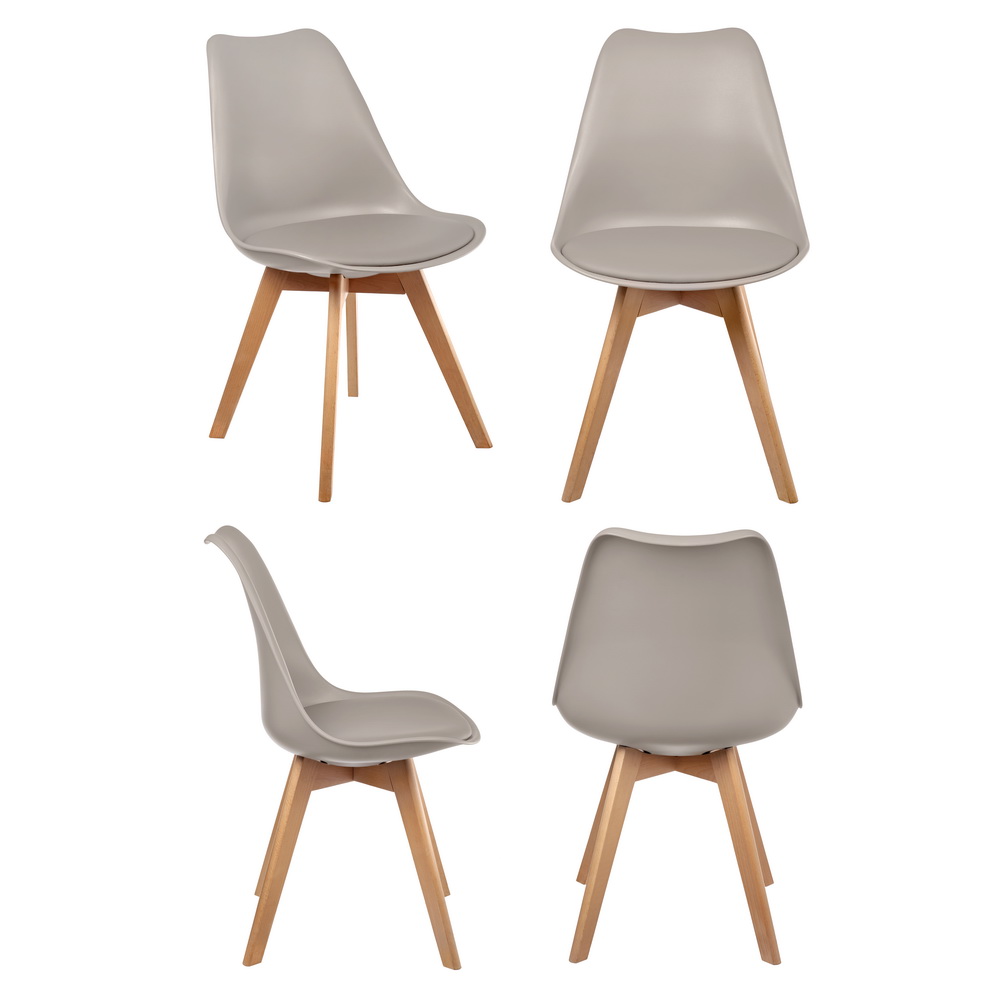 

Комплект стульев 4 шт. Bradex Eames Bon, латте, Eames Bon