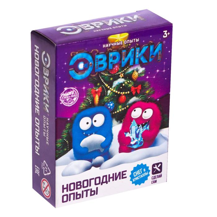 

Набор для опытов Эврики Новогодние опыты 3216339