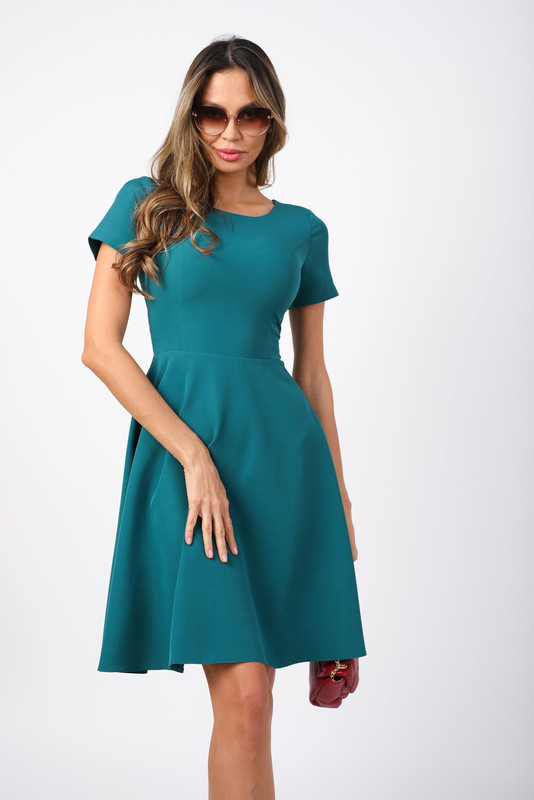 Платье женское by Ksenia Avakyan 70500 зеленое 54 RU