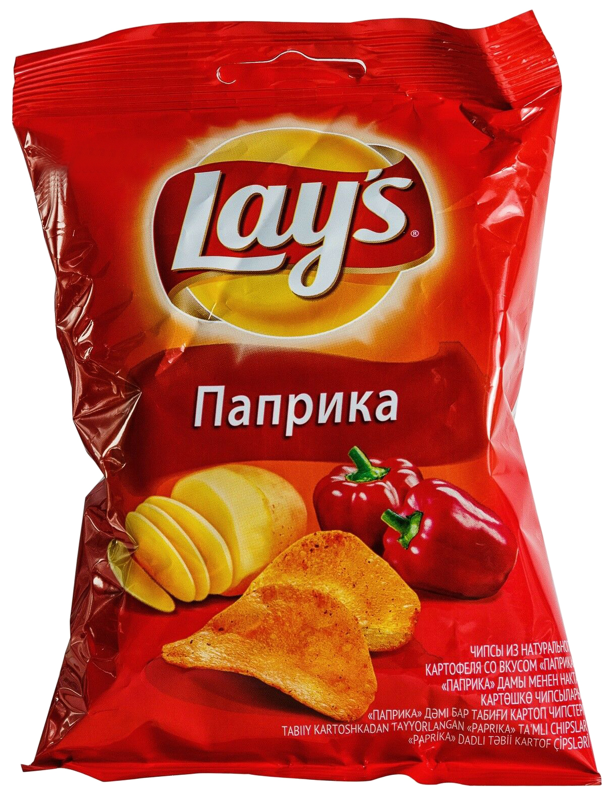 Чипсы lays паприка 150гр.