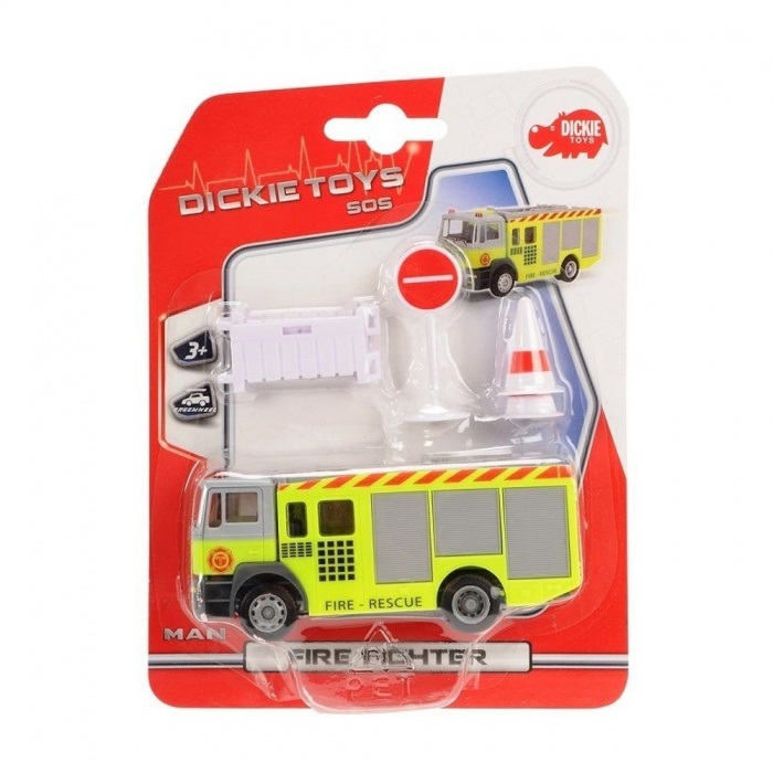 фото Игровой набор dickie пожарная машина, 12 см, 3445397 dickie toys