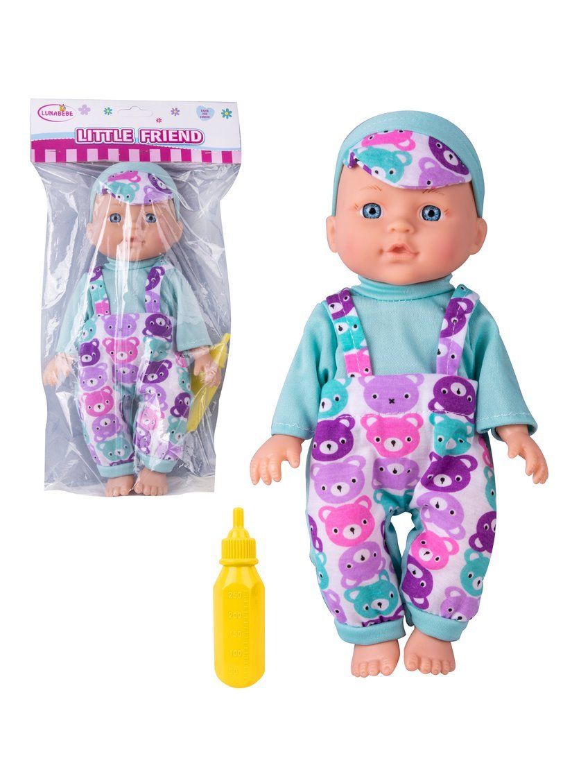 

Игр. наб. "Мой малыш", в компл. пупс 30,5 см., предм. 1 шт., пакет.