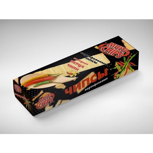 Чипсы картофельные MultiChips со вкусом перца Чили, 100 г