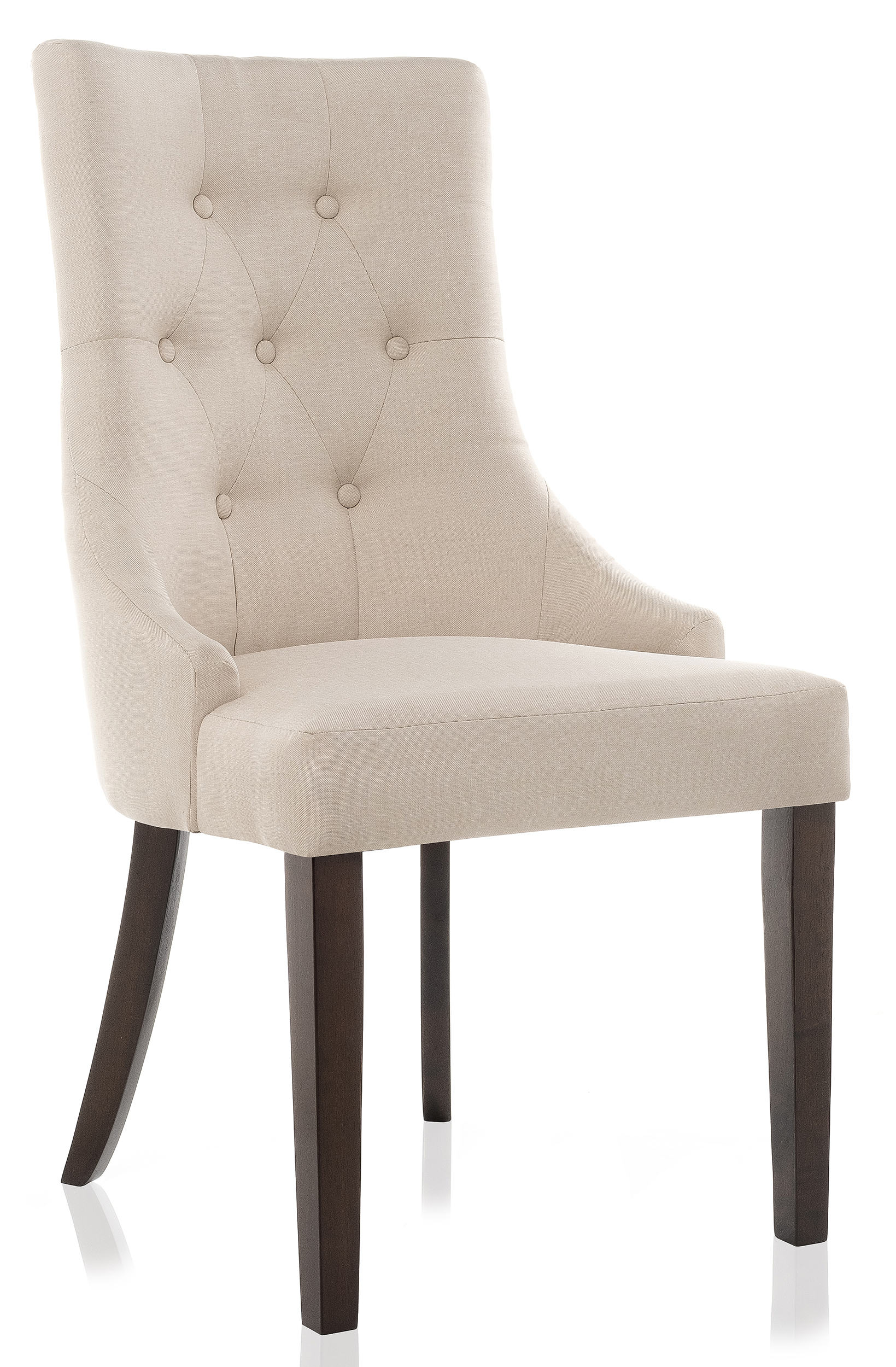 

Стул ЛайфМебель Elegance, dark walnut/fabric cream, Т-322Сал/66