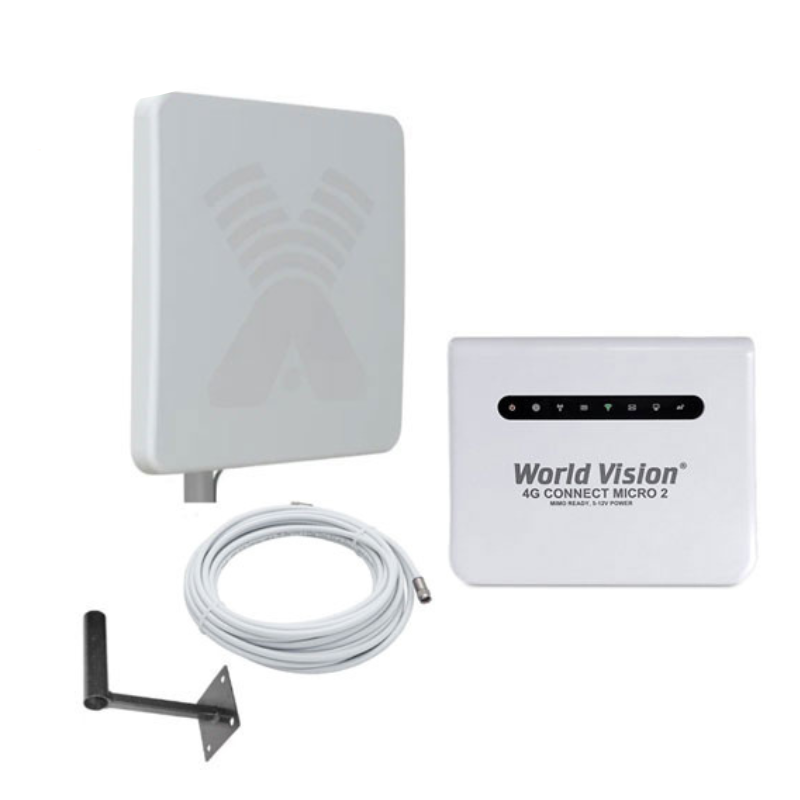 фото Мобильный интернет на дачу 3g/4g/wi-fi – connect micro power (роутер+антенна 20дб) world vision