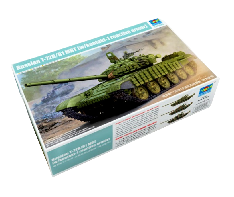 

05599 Танк T-72Б/Б1 с реактивной бронй контакт-1