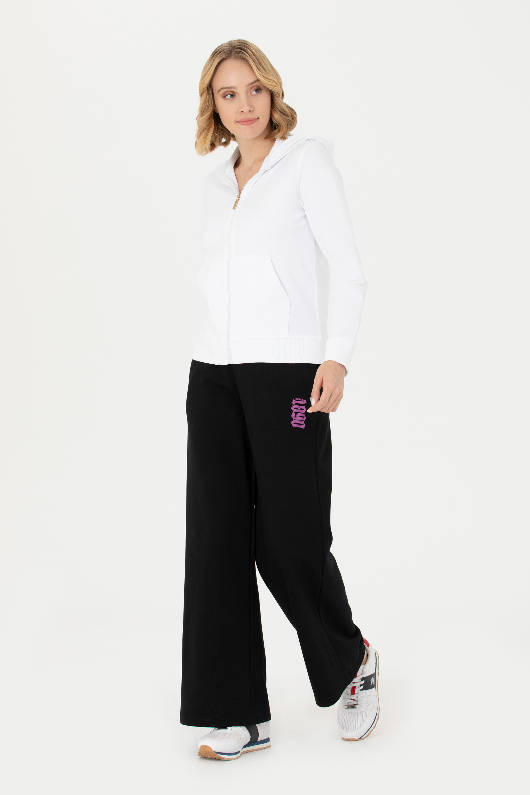 Спортивные брюки женские US POLO Assn G082GL0OP0RC-GAPINDA черные M 2960₽