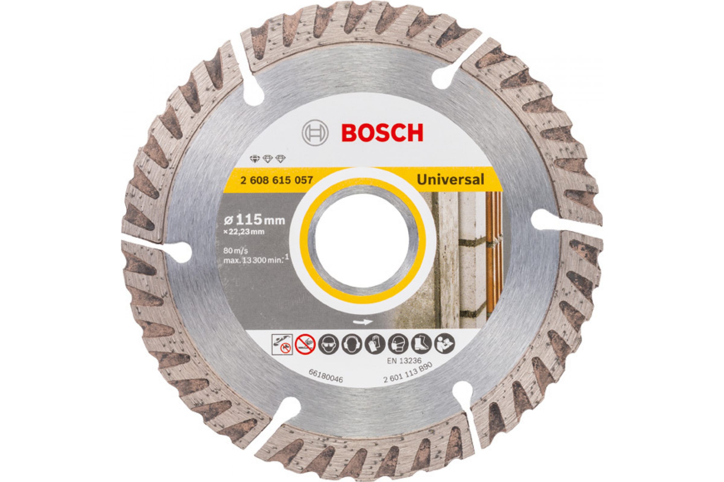 

Алмазный отрезной диск Bosch Standard for Universal 115мм. (2608615057)