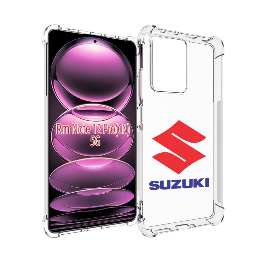 

Чехол MyPads suzuki-3 мужской для Xiaomi Redmi Note 12 Pro, Прозрачный, Tocco