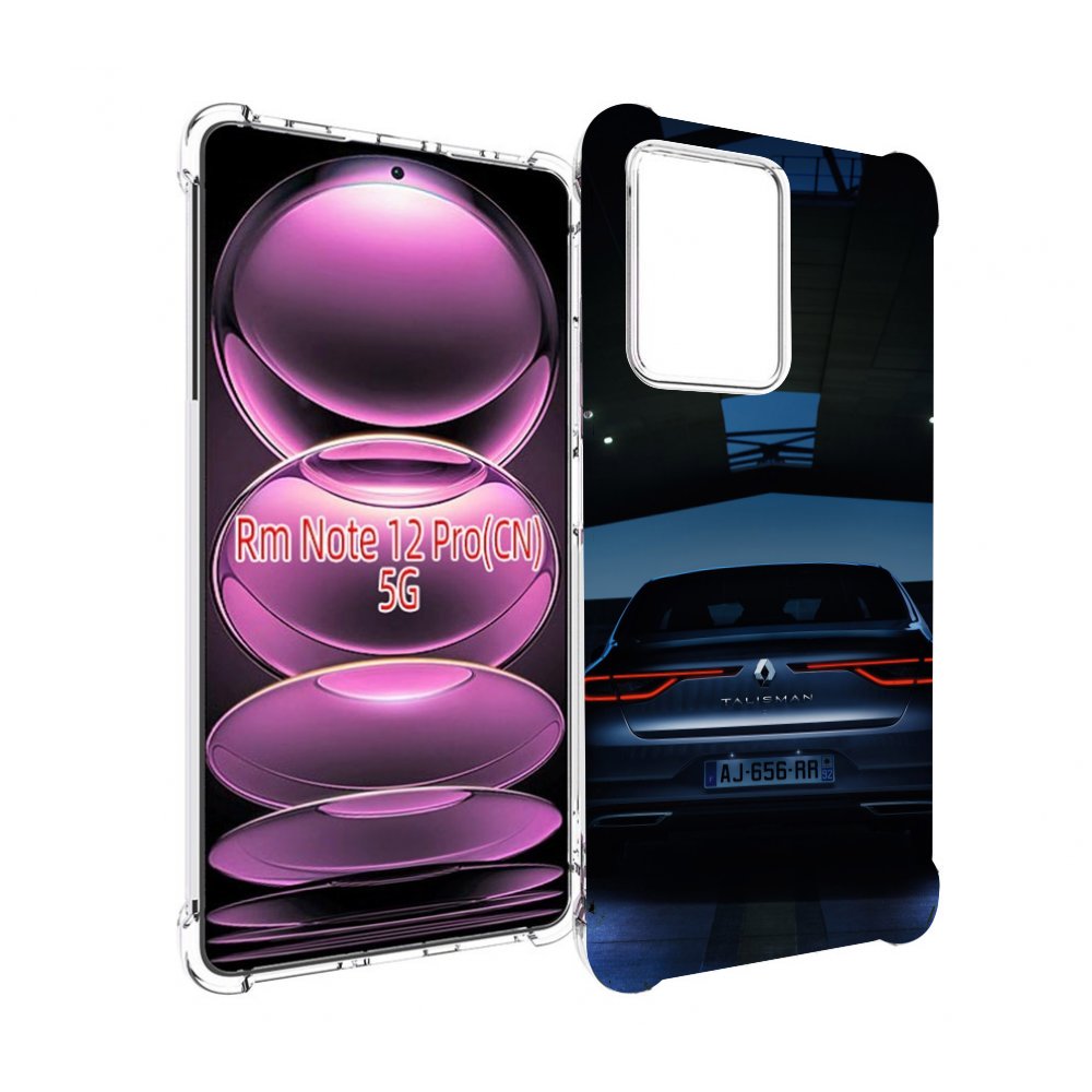 

Чехол MyPads renault 1 для Xiaomi Redmi Note 12 Pro, Прозрачный, Tocco