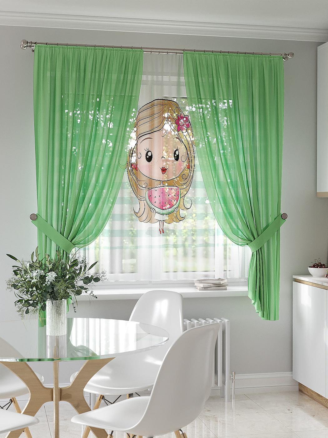 

Комплекты штор AT HOME Миникивенс высота 180 см, ширина 145 см, Бежевый, 550070
