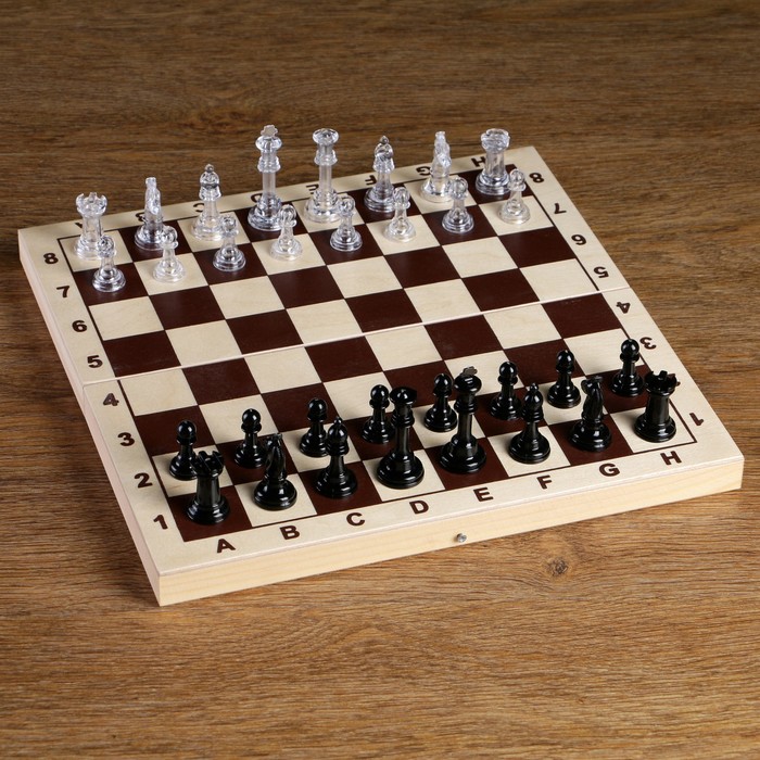 Шахматные фигуры, король h=5.8 см, пешка h=2.8 см шахматные фигуры обиходные король h 7 см пешка 4 см пластик