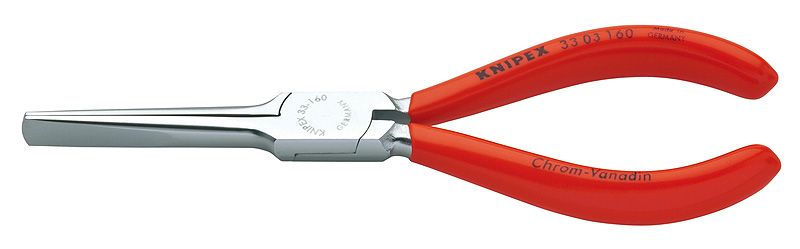 

KNIPEX Плоскогубцы Утконосы, губки 3х9х55 мм, L-160 мм, хром, 1-к ручки