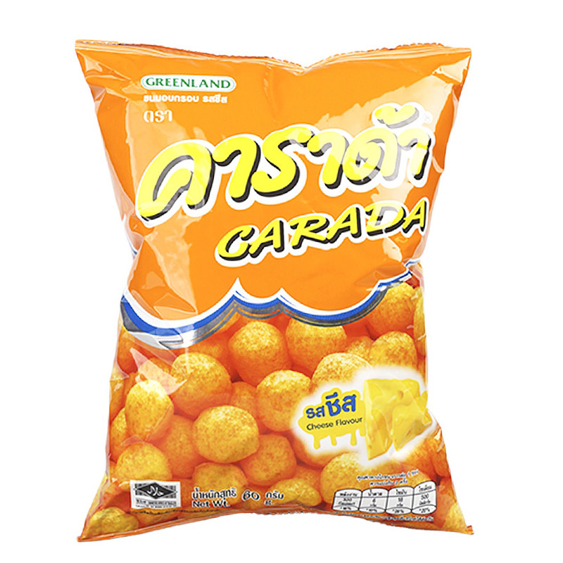 

Шарики рисовые Greenland хрустящие с сыром Carada, 60 г