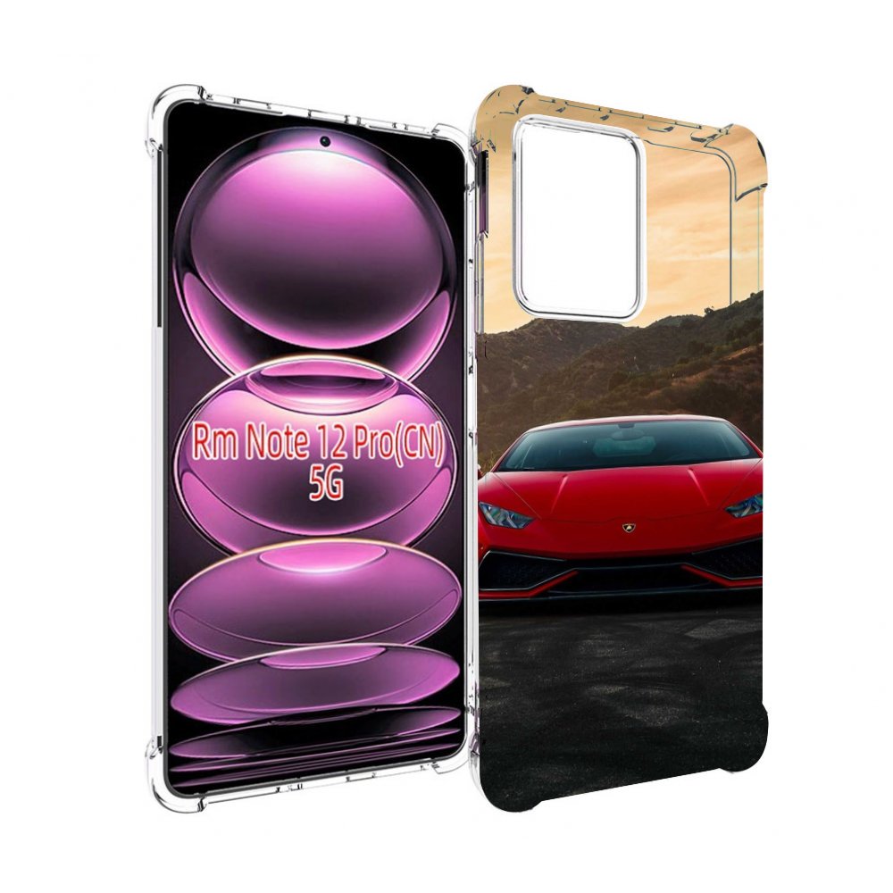 

Чехол MyPads lamborghini 1 мужской для Xiaomi Redmi Note 12 Pro, Прозрачный, Tocco