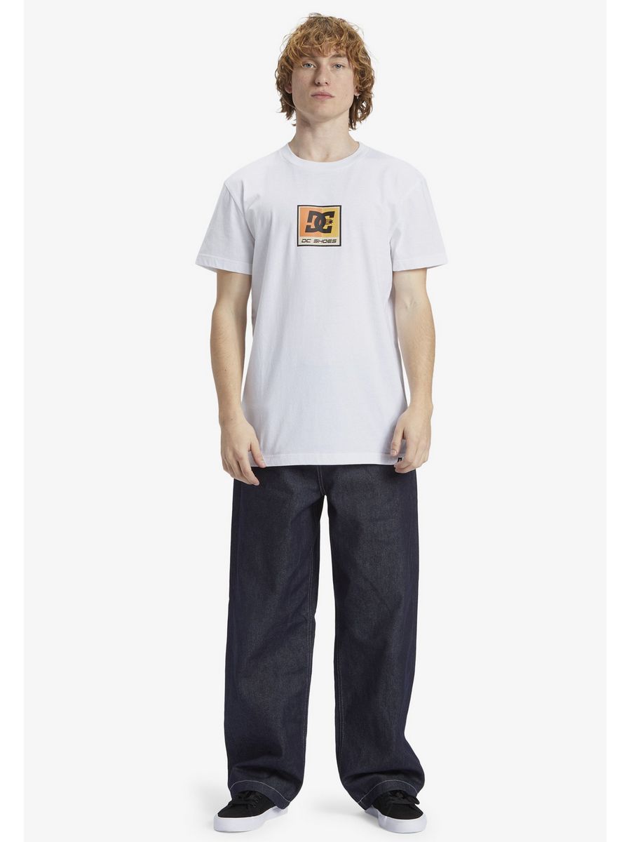 

Футболка унисекс DC SHOES DC1210010 белая M, Белый, DC1210010