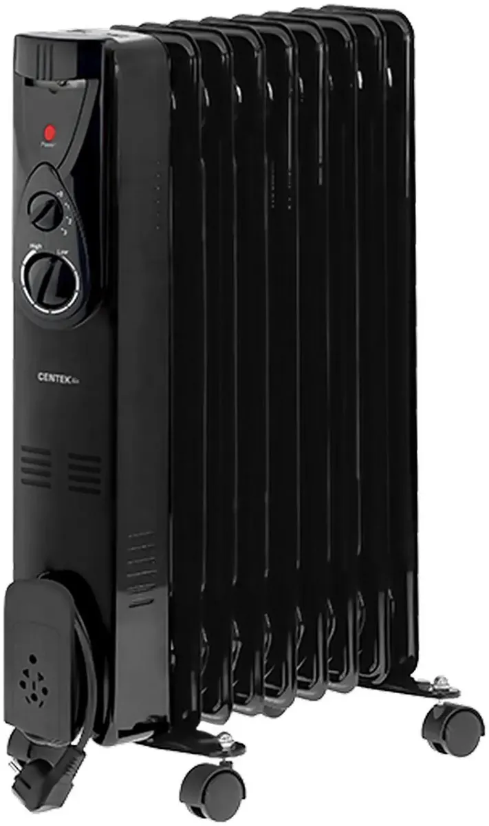 

Масляный обогреватель Centek CT-6201 черный, CT-6201