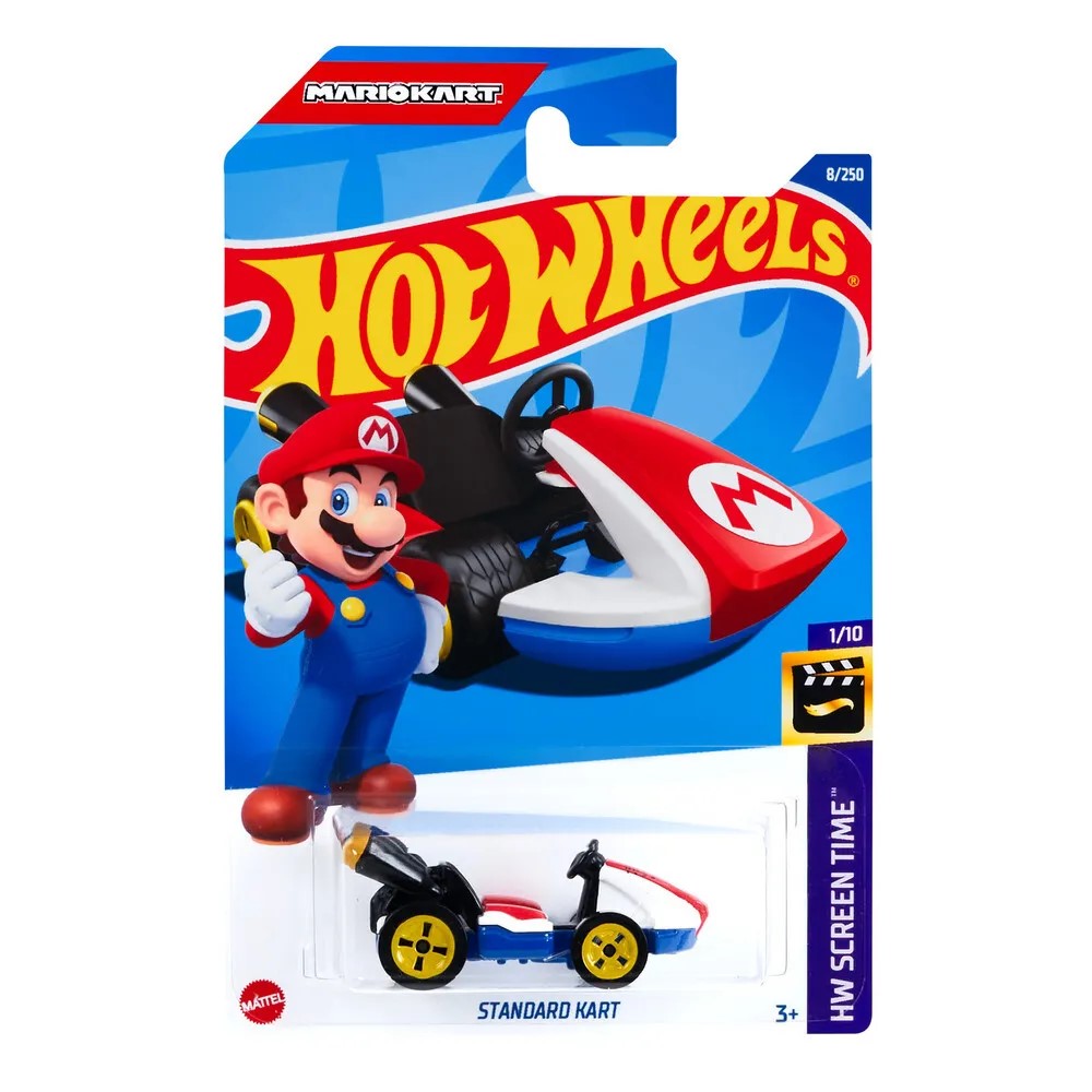 Игрушечные машинки Hot Wheels базовой коллекции STANDARD KART 5785GRX17