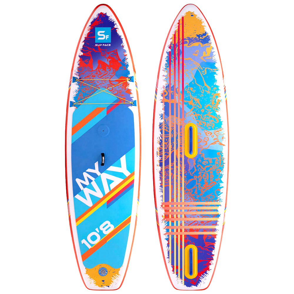 Сап борд надувной SUP face My Way Windsup, 10.8, 325x86x15 см