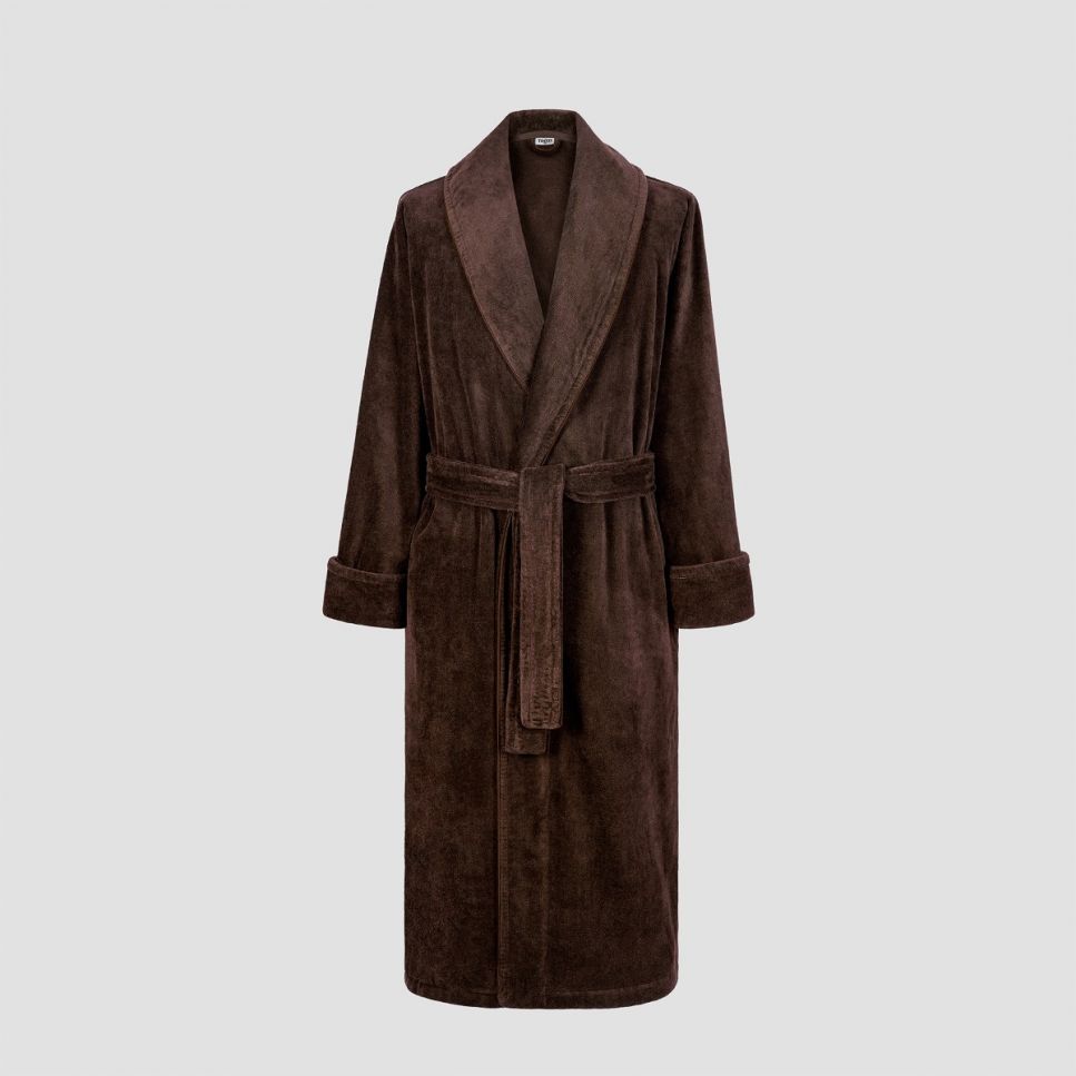 Домашний халат мужской Togas САЙМОН коричневый 52 RU