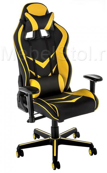

Компьютерное кресло Woodville Racer Черное/Желтое, Racer