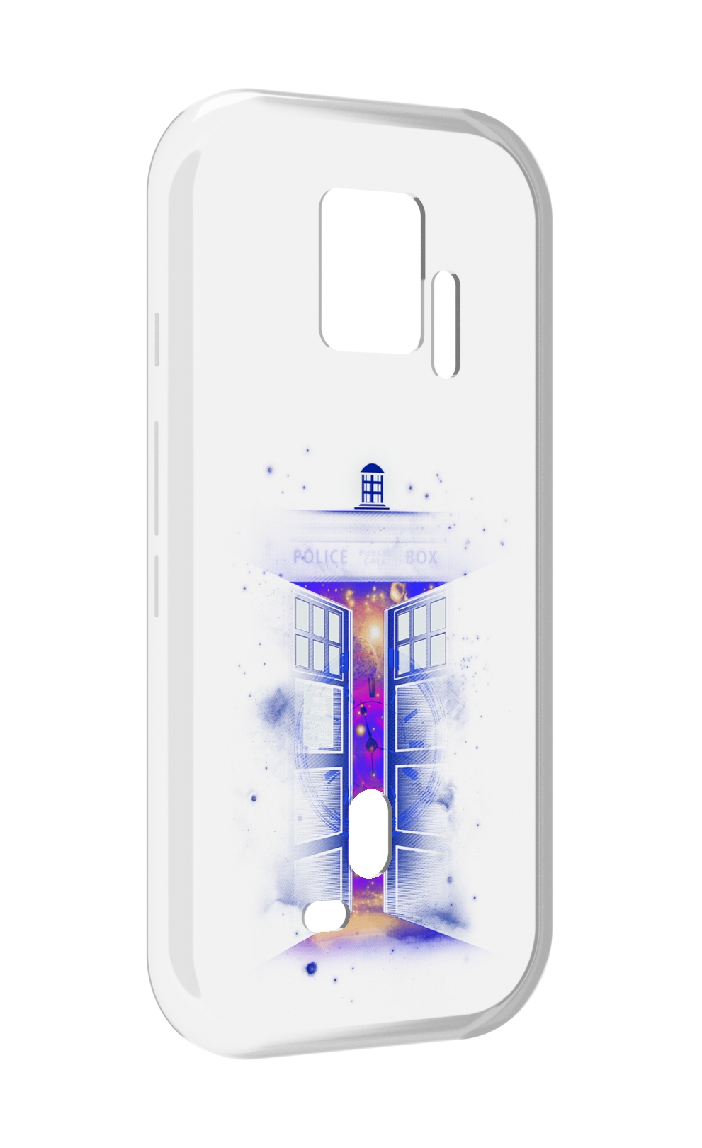 

Чехол MyPads фиолетовый уголок абстракция для ZTE Nubia Red Magic 7S Pro, Прозрачный, Tocco