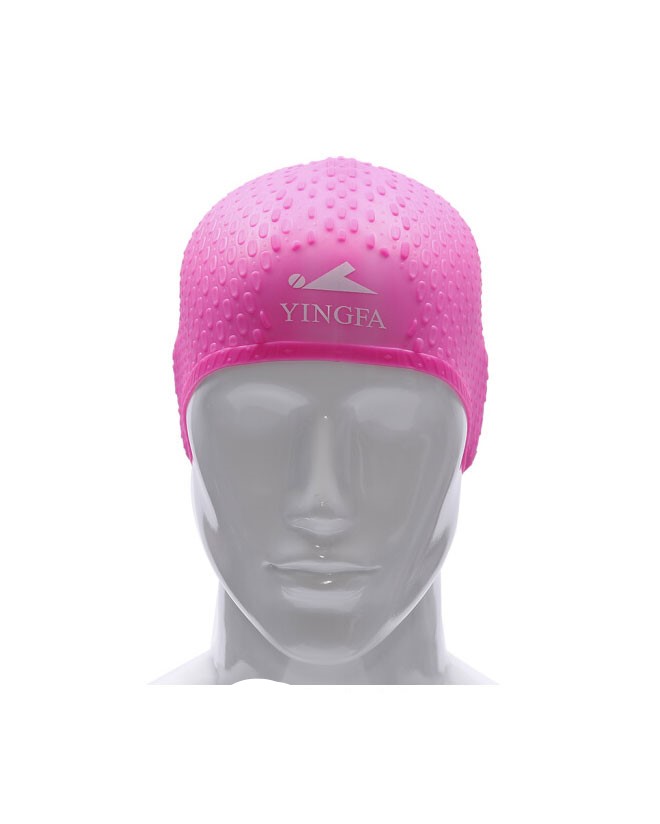 Yingfa Bubble Cap, шапочка для плавания (06) розовый, one size