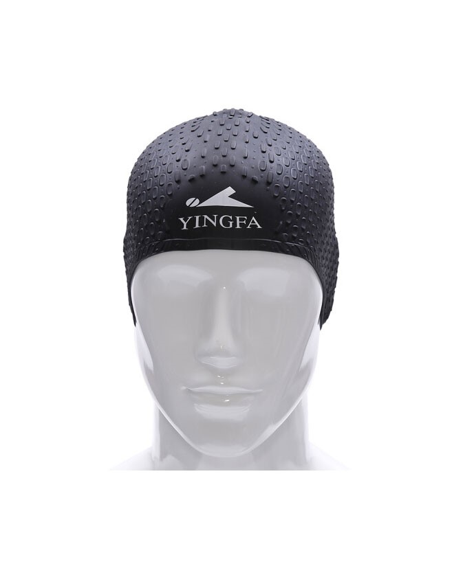 Yingfa Bubble Cap, шапочка для плавания (01) черный, one size