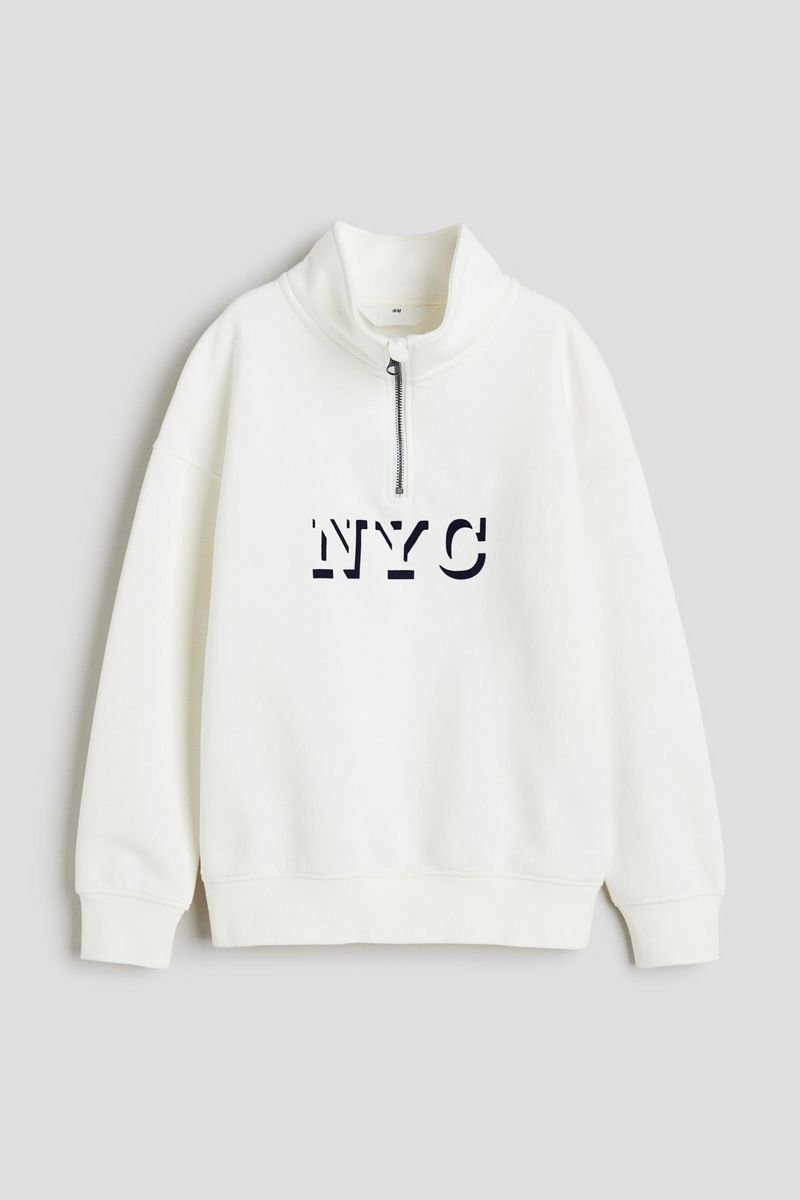 

Толстовка детская H&M 1224916, белый, 170, 1224916