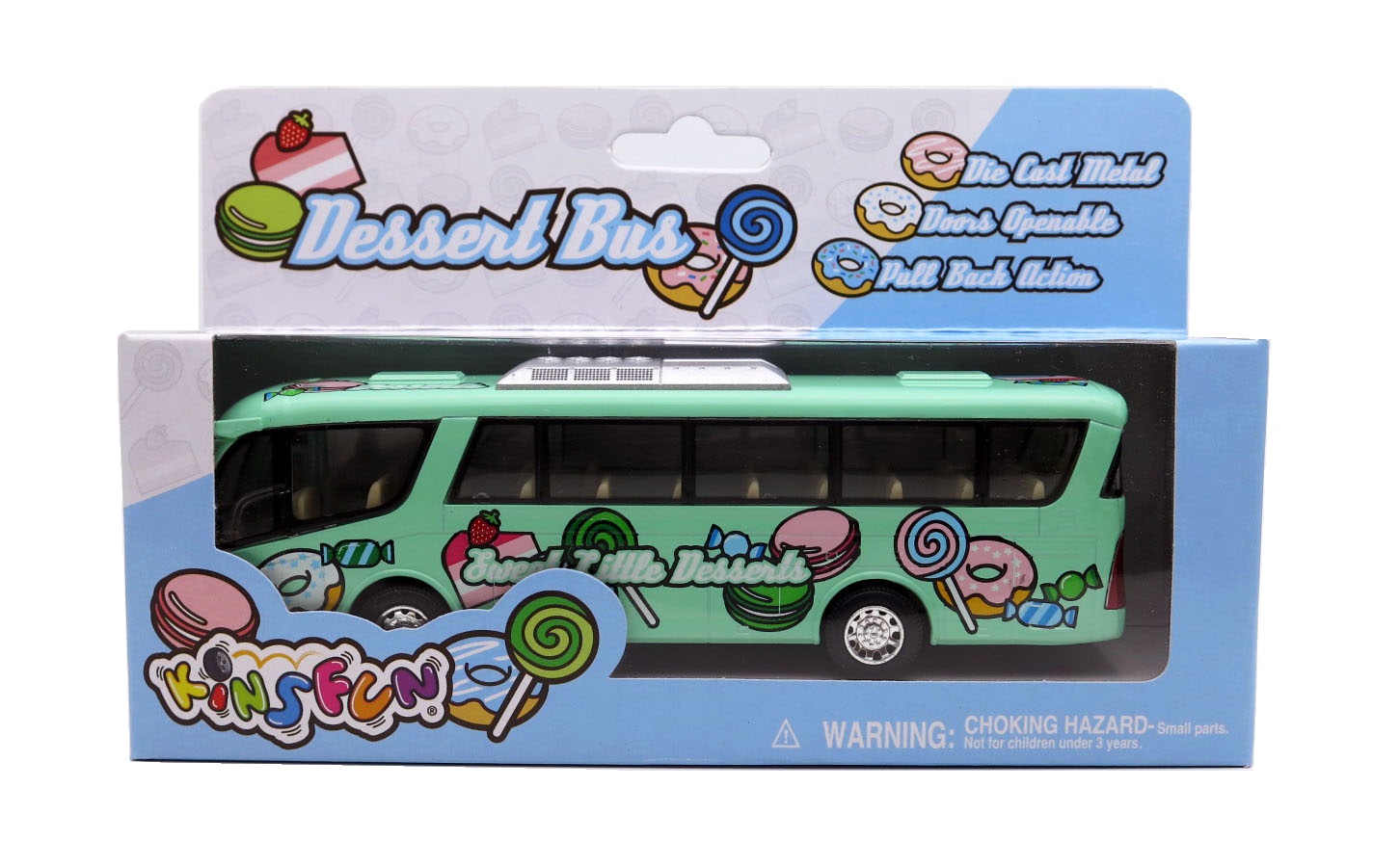 

Модель машины Kinsmart Автобус Dessert, инерционная KS7103W