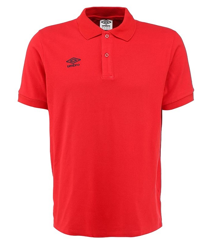

Футболка мужская Umbro BASIC PIQUE красная YXL US, Красный, BASIC PIQUE