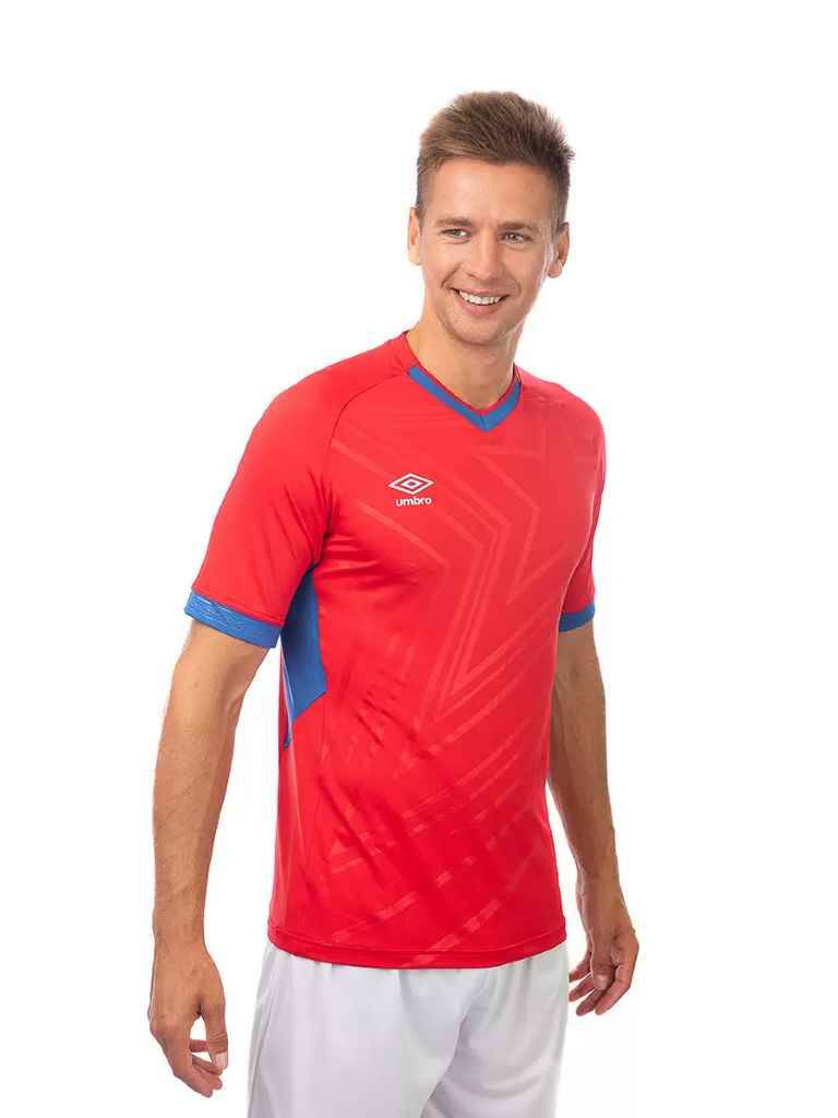 

CSKA HOME JERSEY SS, футболка игровая (027) крас/син, YM, US, Красный;синий, Cska home jersey ss