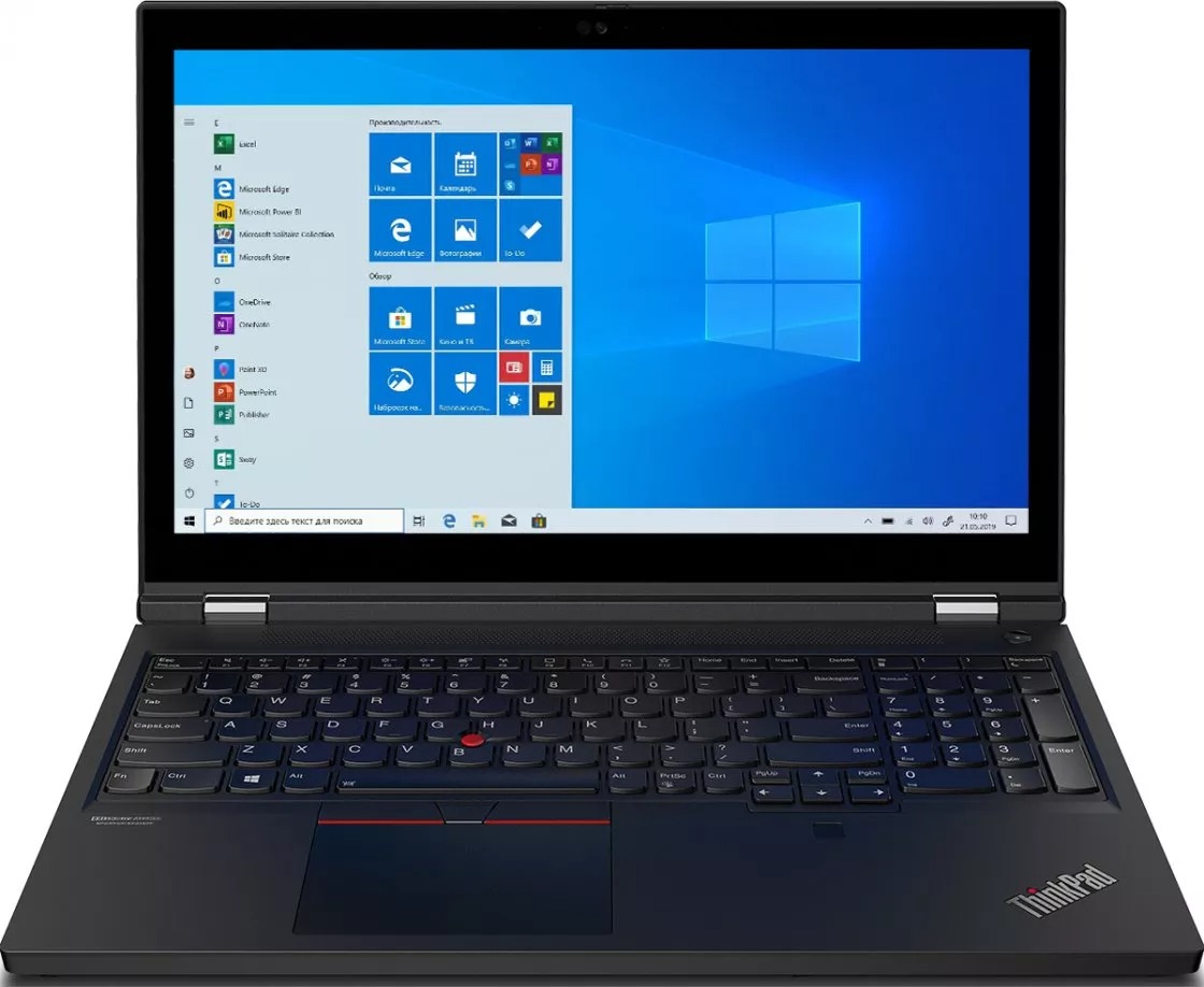 фото Ноутбук lenovo thinkpad t15p gen 1 15.6 (20tn0005rt)